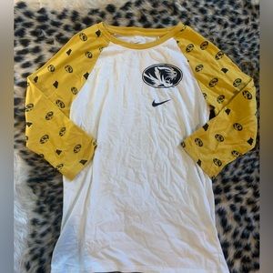 Cute  Nike Mizzou Tigers shirt